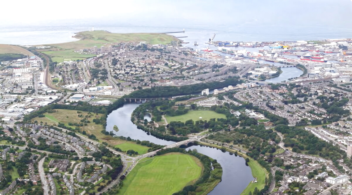 Quais são as escolhas de veículos mais populares no aeroporto de Dyce?